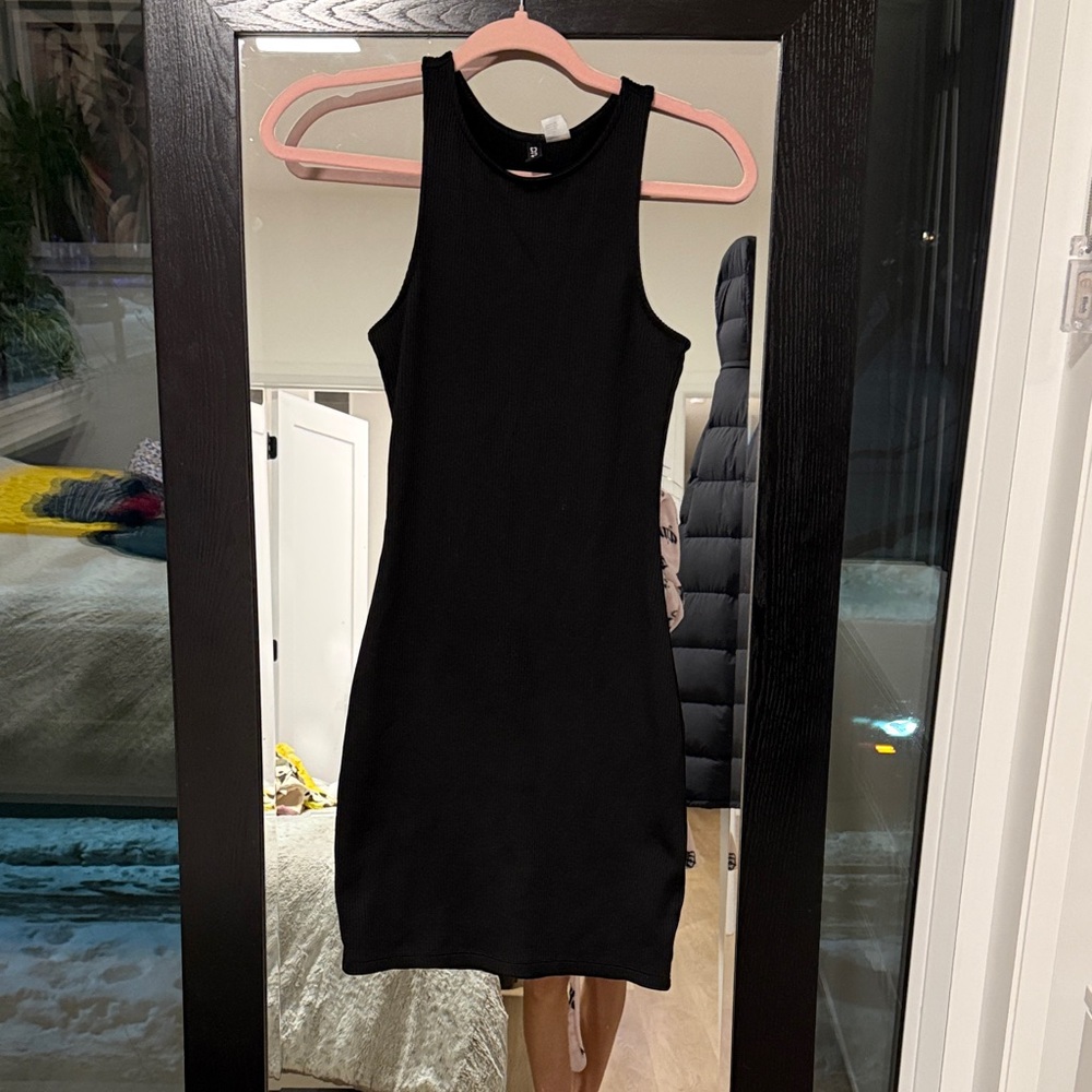 H&M Black Mini Dress
